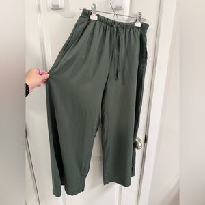 NWT Dip green XS linen blend pants